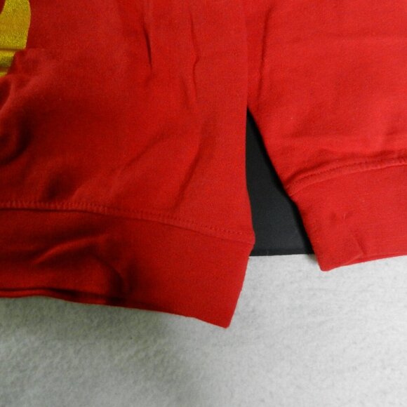 Star Wars Rebel Crewneck Sweatshirt Medium Red Logo Force To Be Reckoned With - Picture 4 of 9